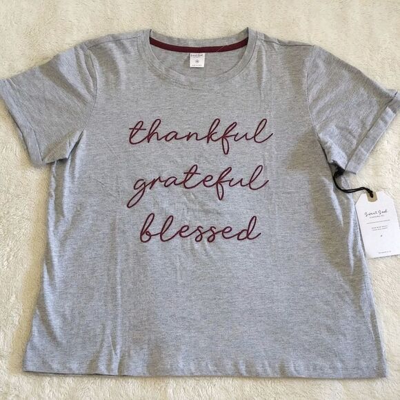 Sweet Soul Clothing Co. Tops - Sweet🍭 Soul "thankful🤗 grateful❤️ blessed🙏" tee